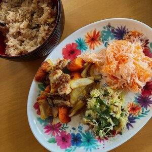 簡単節約！人気者♡鶏むね肉のハニーカレーマヨ